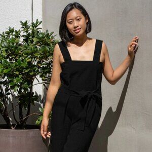 Linen Fox Naomi Linen Jumpsuit XL